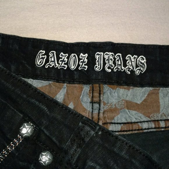 Black GAZOZ Jeans - Picture 3 of 3